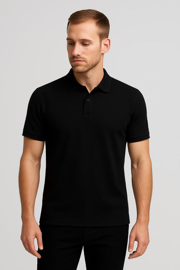 Men’s Classic White Polo Shirt – Premium Cotton | Casual & Semi-Formal Wear