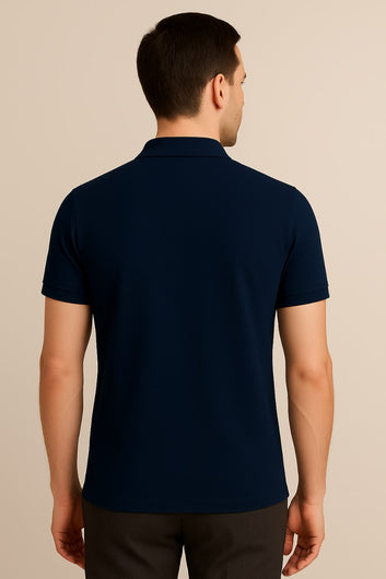 ✨ Luxury PK Polo T-Shirt – Navi Blue   ✨